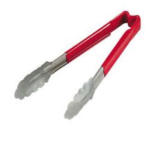 Vollrath® Kool-Touch One-Piece Tongs, Red, 9.5" - 4780940Vollrath® Kool-Touch One-Piece Tongs, Red, 9.5" - 4780940