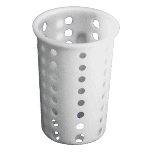 Magnum® Plastic Cutlery Cylinder, Perforated, White, 5.25" Dia - MAG5255Magnum® Plastic Cutlery Cylinder, Perforated, White, 5.25" Dia - MAG5255