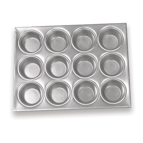 Browne® Aluminum Muffin/Cup Cake Pan, 12 Cup - 5811612