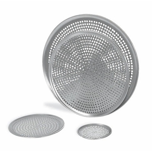 Browne® Aluminum Perforated Pizza Tray, 12" - 575352