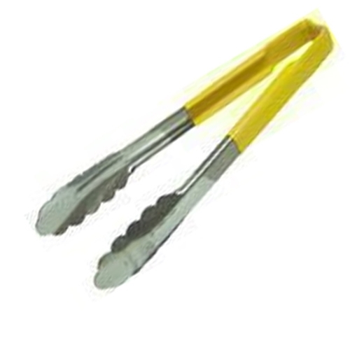 Vollrath® Kool-Touch One-Piece Tongs, Yellow, 12" - 4781250