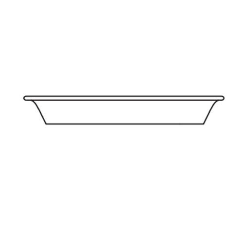Mistral® Platter, White, 10" x 7" (6EA) - 10319-02