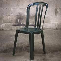 Grosfillex® Miami Bistro Chair, Amazon Green - US495578