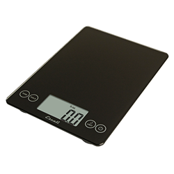 Escali® Glass Digital Scale, Black - SCDG15BK