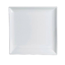 Steelite® Varick Cafe Porcelain Square Plate, White, 5.5" - 6900E541