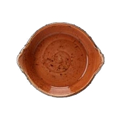 Steelite® Craft Round Eared Dish, Terracotta, 6.5 oz, 5.75" - 11330191