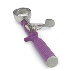 Vollrath® Color-Coded One-Piece Disher, Orchid, 3/4 oz - 47147
