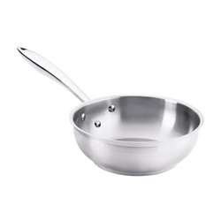 Browne® Thermalloy® Saute Pan, Stainless Steel, 1.2 qt - 5724041