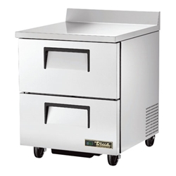 True® Worktop Refrigerator 2 Drawers, 27" Wide - TWT-27D-2-HC