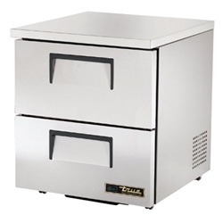 True® Low Profile Undercounter Refrigerator 2 Drawer, 27" Wide - TUC-27D-2-LP-HC