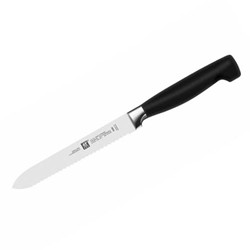 Zwilling J.A. Henckels® Four Star™ Scalloped Bagel Knife, 5"  - 1001539