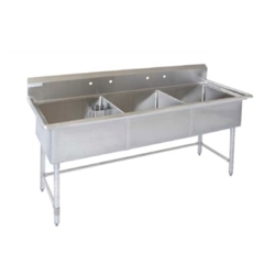 Tarrison® 3-Compartment Sink, 51" - TA-CDS3-15