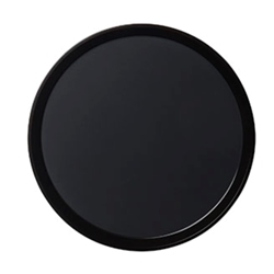 Cambro® Polytread™ Round Serving Tray, Black, 14" - PT1400110