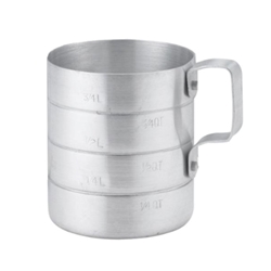 Browne® Aluminum Dry Measure Cup, 1 qt - 575610