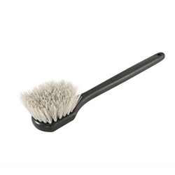 Globe Commercial Products® Gong Brush, Long Handle, Stiff - 4101