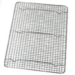 Browne® Footed Pan Grate, Full Size, 10" x 18" - 575527