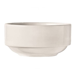 World Tableware® Porcelana Stacking Bowl, White, 10.5 oz, 4 1/2" (3DZ) - 840-330-001
