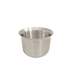 Browne® Large Flare Serve/Fry Cup, Stainless Steel, 13.5 oz (PK) - 515064