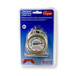 Cooper Atkins® HACCP Professional Refrigerator/Freezer Thermometer -20/80°F, 2" (2PK) - 25HP-01C-2