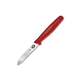 Victorinox® Paring Knife, Red, 3.25" - 40604