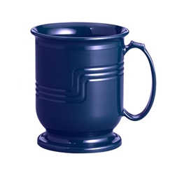 Cambro® Camwear® Shoreline Collection Delivery Ware Mug w/ Handle, Navy, 8 oz (48/EA) - MDSM8497
