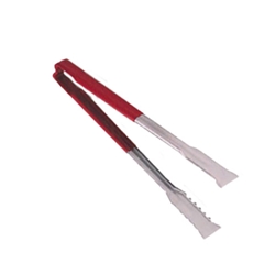 Vollrath® VersaGrip™ One-piece Tongs, Red, 12" - 4791640