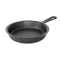 Browne® Thermalloy® Round Seasoned Cast Iron Skillet, 8" - 573728