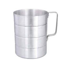 Browne® Dry Measuring Cup, 4 qt, 7-3/8" X 8-1/2" - 575640