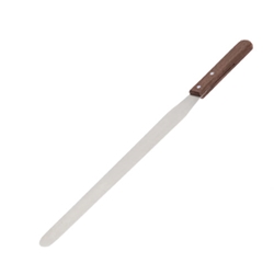 Browne® Icing Spatula, 12" x 1-1/2" OAL, 18/8 Tempered Stainless Steel Blade - 573832