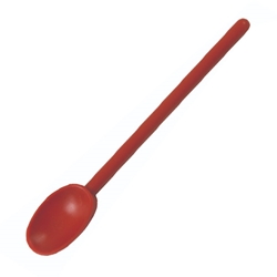 Matfer Bourgeat® Exoglass® One-Piece Spoon, Red, 12" L - 113332