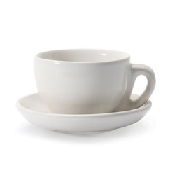 Danesco® Espresso Cup w/ Saucer, White, 5 oz - 18WH