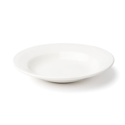 Browne® Foundation™ Porcelain Rimmed Bowl, White, 8.5 fl oz (3DZ) - 5630157