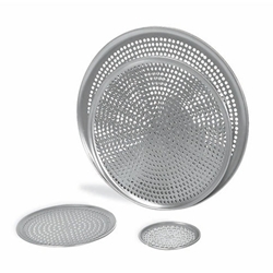 Browne® Aluminum Perforated Pizza Tray, 16" - 575356