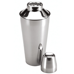 Browne® Stainless Steel Cocktail Shaker, 30 oz, 3 pc - 57508