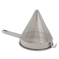 Browne® Stainless Steel Fine China Cap, 2.3 Qt, 8" - 575408