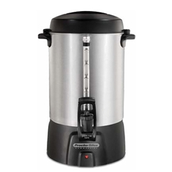 Proctor Silex® Aluminum Coffee Urn, 60 Cup - 45060