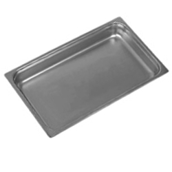 Browne® Stainless Steel Steam Table Pan, Full Size, 4" Deep - 5781104