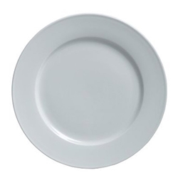 Steelite® Varick Cafe Porcelain Plate, White, 10" - 6900E503