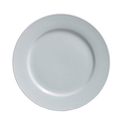 Steelite® Varick Cafe Porcelain Plate, White, 8" - 6900E505