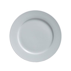 Steelite® Varick Cafe Porcelain Plate, White, 6.5" - 6900E506