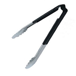 Vollrath® Kool-Touch One-Piece Tongs, Black, 12" - 4781220