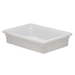 Cambro® Camwear Poly Food Box, White, 18" x 26" x 6" - 18266P148