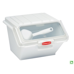 Rubbermaid® ProSave Safety Storage Bin, 40 Cup, White - 2020978