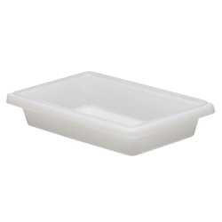 Cambro® Camwear Poly Food Box, White, 18" x 26" x 3" - 18263P148