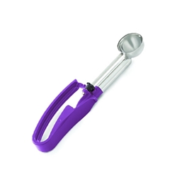 Vollrath® Extended Length Color-Coded Squeeze Disher, Orchid, .72 oz - 47378