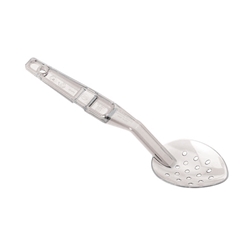 Cambro® Perforated Buffet Spoon, Clear, 11" - SPOP11CW110