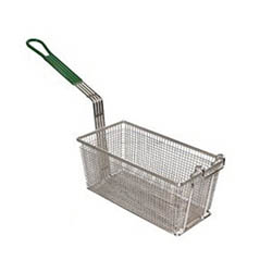 Prince Castle™ Frequent Fryer Basket w/ Coated Green Handle, (5/CS) - 78-P
