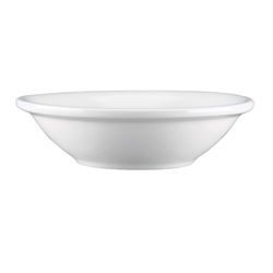 Browne® Palm Ceramic Fruit Bowl, White, 4.75 oz (3DZ) - 563955