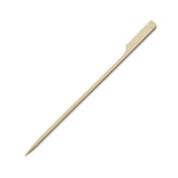 Tablecraft® Bamboo Paddle Pick, 7" (100/PK) - BAMP7
