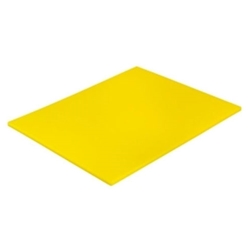 Browne® Medium Density Cutting Board, Yellow, 12" x 18" - 57361217